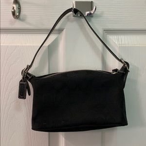 Small black Coach handbag